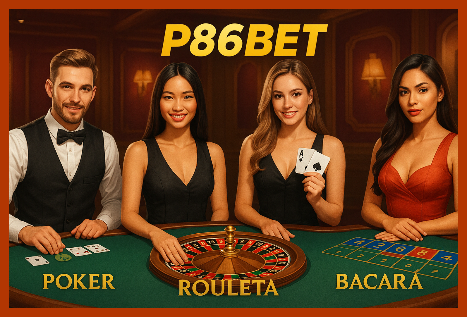 O P86BET Live Casino lança promoções regularmente