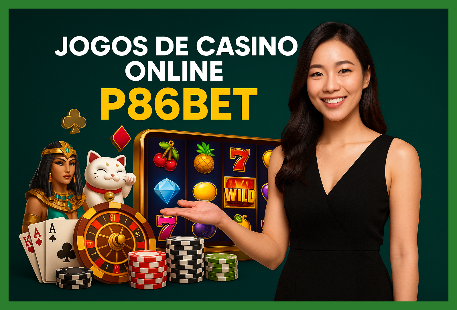 Jogos de cassino online inovadores e emocionantes na P86BET
